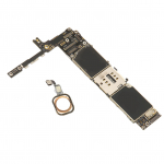 Emaplaat IPhone 6S Plus USA versioonile, s&otilde;rmej&auml;ljelukustusega mobiiltelefoni peamine loogikaplaat koos 128GB