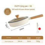 Neoflam Keraamilise mittekleepuva kattega praepann ja piimapott gaasi- ja induktsioonpliidile