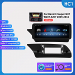 Ossuret Android 13 Autoraadio Carplay 4G Mercedes Benz E-klassile C207 W207 A207 NTG 4.0 4.5 5.0 2-ukseline Autoradio Peaseade HC1 1G 32G AI