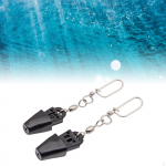 2 Pieces Downrigger Release Clips with Snap, Easy to Install, Professional Fishing Supplies for Kite