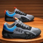 Meeste vabaaja v&otilde;rgust hingavad spordijalatsid mehele paksu tallaga libisemiskindlad meeste tossud mugavad tennisejalatsid meestele 39 hall v&auml;rv