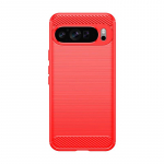 Telefonikott Google Pixel 6 7 8 9 Pro XL 8A 9A 7A 6A jaoks Pehme Matt Tekstuur S&uuml;sinikkiust Disain Minimalistlik Puhas V&auml;rv For Pixel 6 punane