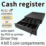 Commercial Metal Cash Drawer Point of Sale (POS) System Save Money Box Store Coffee Shop Cash Register