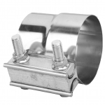 3-tolline v&auml;ljalaskeklambri &uuml;lekattega roostevabast terasest &uuml;hendusmuhv summuti, downpipe'i, kollektori jaoks