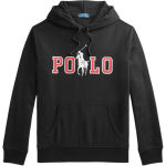 Polo Ralph Lauren SS24 Suure Logoga T&auml;hetr&uuml;kiga Kapuutsiga Pikkade Varrukate Dressipluus Unisex dressipluus Must MNPOKNI16821962-001 XS black