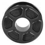 3D-printeri filament 1,75 mm 2,2 naela netokaal 220 kuni 250 Celsiuse kraadi puhas v&auml;rv PETG filament jaoks must