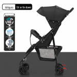 Kerge kokkupandav vihmavarjuk&auml;ru lamamisasendisse seatava istmega beebidele ja v&auml;ikelastele