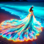 Isetehtud teemantmosaiik &otilde;htukleit naine t&auml;isteemantmaal mere&auml;&auml;rne maastik kodukaunistus teemandid Round 50x50cm