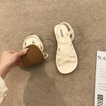 Suvised sandaalid Naiste kingad Peep Toe Naiste kingad Retro kontsad Sandaalid Naiste &otilde;uesandaalid Platvorm Mugav Zapatos De Mujer 35 must