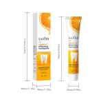 Vitamin C whitening toothpaste freshens breath and whitens teeth. 100g