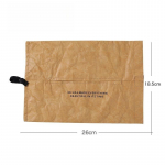 Sidekarpi prinditud logoga seinale kinnitatav kerge luksuslik autosahtel esmaklassilise veekindla DuPont paberiga autos kasutamiseks pruun