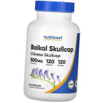 Baikali koljujuurikas ekstrakt, Baikal Skullcap 500, Nutricost 120 kaps (71647101) 120caps