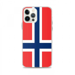 Coque T&eacute;lephone Drapeau Norvege &ndash; iPhone 12 Pro Max