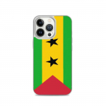 Coque T&eacute;lephone Drapeau Sao Tom&eacute;-et-Principe &ndash; iPhone 13 Pro