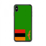 Coque T&eacute;lephone Drapeau Zambie &ndash; iPhone XS Max