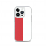 Coque iPhone &ndash; Monaco &ndash; Drapeau &ndash; Souple &ndash; Mitmev&auml;rviline &ndash; &Uuml;hilduv iPhone 14 Pro