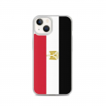 Coque iPhone 13 - Drapeau de l'Egypte - Silikoonist supp - Kaitse&scaron;okkaadid - Design l&eacute;ger