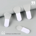 3 tk silikoonist n&auml;omaski pintsel Pehme n&auml;ohooldus kaasaskantav isetehtud n&auml;okreem muda segamismaski pintslid Korduvkasutatavad meigivahendid ilut&ouml;&ouml;riistad