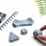 Plastilisus Pehme kummikustutuskumm &Otilde;pilase joonistus Sket&scaron; Uudsus Plastiliin 1pc