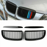 Eesmised neerugrillid L&P L&auml;ikiv must BMW E90 3. seeria sedaanile 2005-2008