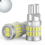 -24V Auto T10 LED Valge Plahvatuslik Valgus 2 LED T10 34 Rida 3014 Kiip T10 valge