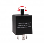 HUIQIAODS Halogeen LED-iga &uuml;hilduv [3-kontaktiline] [1 tk] [1 tk] Hifra ennetus IC p&ouml;&ouml;re 12V 150W CF14 Flashing
