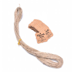 100 tk j&otilde;upaberist t&auml;nukingisildid džuudist n&ouml;&ouml;rist isetehtud pulmak&auml;sit&ouml;&ouml; siltidega