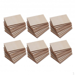 60pcs Plywood Sheets for Craft, , wood Plaque Home Decor Signs