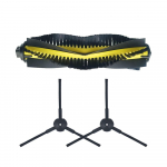 1x p&otilde;hirullihari + 2x k&uuml;lgharja vahetuskomplekt ilife v7s V7 v7s pro robottolmuimeja varuosade tarvikutele