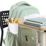 Desk Mount Bag Holder Handbag Hanger with Pencil High Strength Clamp on Hook Schoolbag