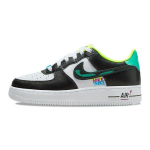 Nike Air Force 1 LV8 GS Graffiti Laste tossud Valge Laser-Sinine Volt DX3349-100 36.5