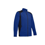 Under Armour Portrush Vihmajope Logotr&uuml;kiga Kontrastse V&auml;rvi Kraega Meeste Jope Sinine 1352108-400 S