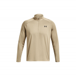 Under Armour Tech&trade; &frac12; Zip Logotr&uuml;kiga &Uuml;hev&auml;rviline Seisukrae Pusa Pikkade Varrukatega T-s&auml;rk Meeste T-s&auml;rgid Khaki 1328495-299 XXL