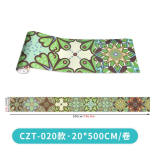 Meiji simulatsioon Euroopa plaadi isekleepuv kleebis Restorani seinale DIY kaunistus Loov seina kleebis Veekindel PVC tapeet Maal Customized size, please contact customer service. beige