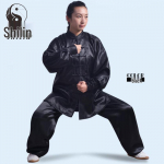 Tai Chi ja Wushu &uuml;likond igas vanuses - Unisex treeningu- ja esinemiskomplekt Extra Extra Extra Large must