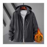 Talvine sametist meeste vabaajajakk, meeste keskealine tuulekindel veekindel hingav jakk 5XL