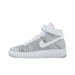 Nike Air Force 1 Flyknit Valge Naiste Tossud Valge-Must 818018-101 39