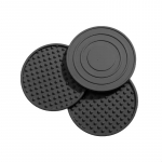 3/6 tk Silikoonist joogialused kuumakindlad tassin&otilde;ude kuivatusmatid, lauaplaadi kaitse libisemisvastased alusalused jookide jaoks 1PCS must