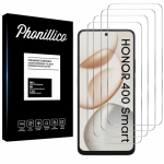 Verre Tremp&eacute; pour Honor 400 SMART [Pack 4] Film Vitre Protection Ecran Phonillico&reg; puhas