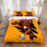 Tekikate Padjap&uuml;&uuml;r Voodipesukomplekt Kuum M-MichaelS J-JordanS T&auml;iskasvanu Poiss T&uuml;druk Magamistoa Kaunistus Lapsed &Uuml;hekohaline Kahekohaline Suur Suurus EU Single 135x200cm