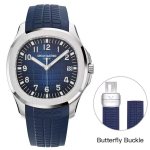 Specht&Sohne 2022 uus luksuslik meeste mehaaniline k&auml;ekell Miyota 8215 roostevabast terasest k&auml;ekell, roheline kummist safiir Reloj Hombre Butterfly Buckle