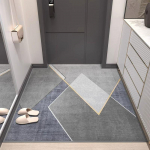 100*120CM T&auml;iustatud Libisemiskindel Esikuvaip Elutuppa Kodu Dekoratsioon 100*120cm