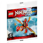 Polybag LEGO NINJAGO - 30422 - KAI'S MINI DRAGON - 39 pi&egrave;ces - Inclus figurine - Edition limit&eacute;e