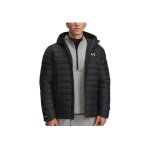 Under Armour Kapuutsiga T&otilde;mblukuga Kootud Soe Jakk Meeste Jakid 6006363-001 3XL black
