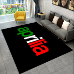 HD Aprilia Racing Mootorratta Logo Vaip Koduseks Elutoa Magamistoa Diivani Uksemati Kaunistuseks, Lasteala Vaip Libisemisvastane P&otilde;randamatt 3D 70x100cm