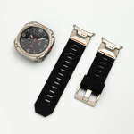 Silikoonrihm Metallkorpus Samsung Galaxy Watch Ultra 47mm jaoks Luksuslik Meeste Spordirihm Galaxy Ultra2025 Vahedeta Kaardus Otsaga K&auml;ev&otilde;ru Watch Ultra 2025