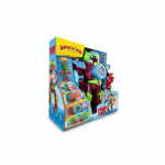 Robot Titan Fury - SUPERTHINGS RIVALS OF KABOOM - &Eacute;p&eacute;e - Bouclier - Ailes - D&eacute;clencheur - Kid Fury exclusif