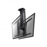 NEWSTAR Support plafond PLASMA-C100D - Pour les &eacute;crans plats jusqu'&agrave; 60 150 cm - 68,6 cm &agrave; 152,4 cm