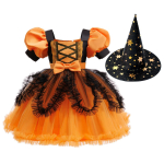 Halloweeni laste k&otilde;rvitsakost&uuml;&uuml;m T&uuml;drukute n&otilde;iakost&uuml;&uuml;m Cosplay peokleit 8629 V&auml;ikese t&uuml;druku lemmikkleit Kleit 140cm black
