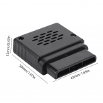 Traadita kontrolleri vastuv&otilde;tja adapter PS2/PS1 m&auml;ngukonsoolile M&auml;ngupuldi adapteri muundur 8bitdo/PS4/PS5/Xbox One S/Wii/Switch jaoks must
